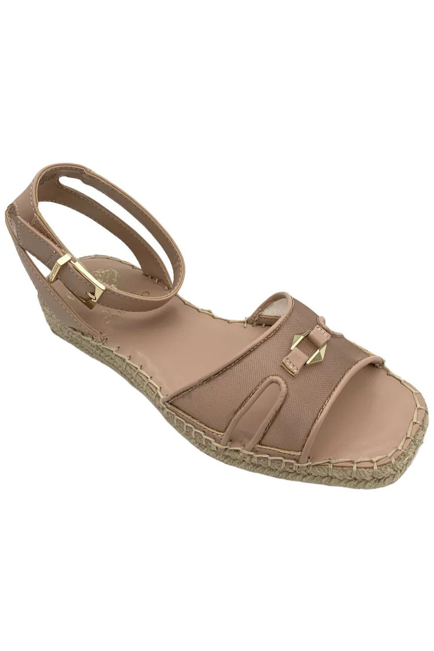 Vince Camuto Women's Miriah Espadrille Sandal Blush Mesh - Medium